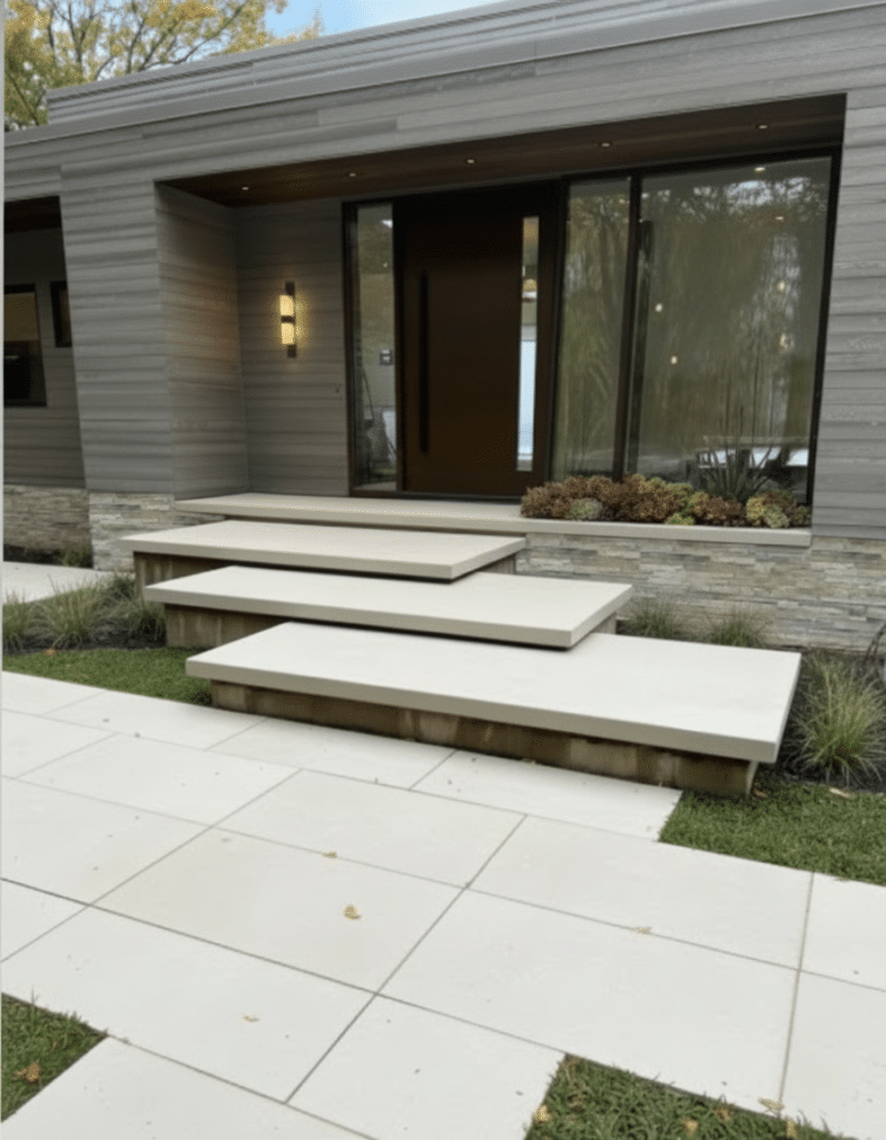 Outdoor Stair steps | Outdoor | Edgecomb Gray