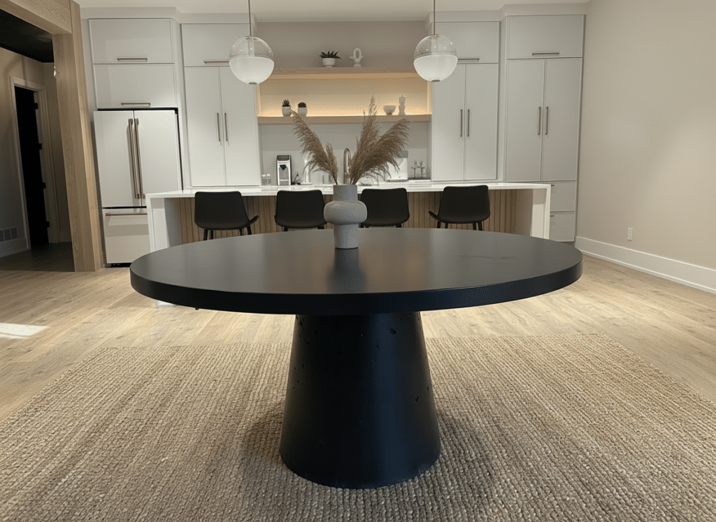 Table and base | Commercial | Midnight Black